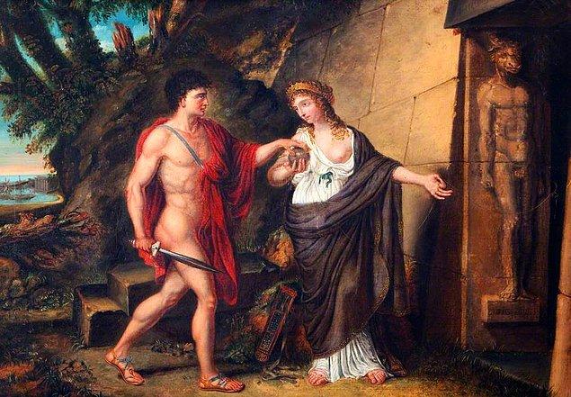 Theseus, Atina’ya geri döner ve Girit’e gönderilecek yedi erkekten biri olmak istediğini söyler. Babasının iznini alan Theseus, Girit’e gitmek üzere yola koyulur.