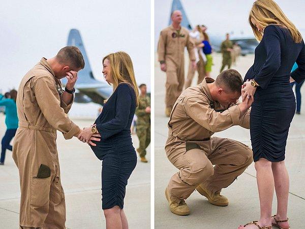 1. Ordudan döndüğünde hamile eşini gören adam: