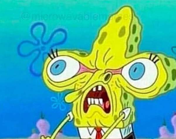 6. А вот так мы все себя ощущаем, когда нажимаем на кнопку слива унитаза и брызги воды касаются пятой точки