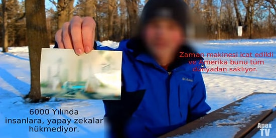 Elinde Fotoğraf da Var! Biz 2019'a Hazırlanırken, Zaman Makinesiyle Yolculuk Ettiğini İddia Eden Adam 6000 Yılını Anlatıyor!