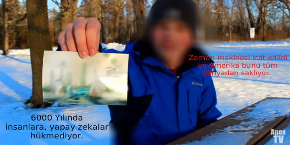 Elinde Fotoğraf da Var! Biz 2019'a Hazırlanırken, Zaman Makinesiyle Yolculuk Ettiğini İddia Eden Adam 6000 Yılını Anlatıyor!