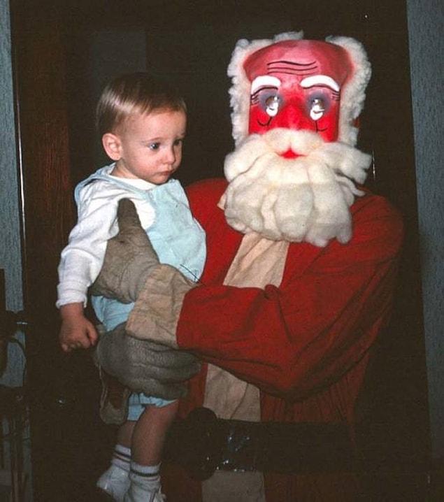 15. Seems like Santa sells his soul to the devil...