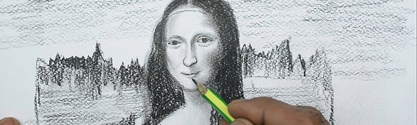 4. Какого цвета волосы Мона Лизы?