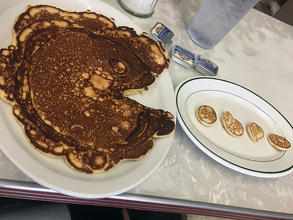 18. "Я сказала официантке, что мне плохо, она вернулась с этим"
