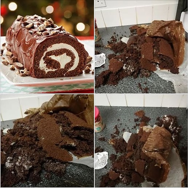 7. Это должно было быть рождественское полено