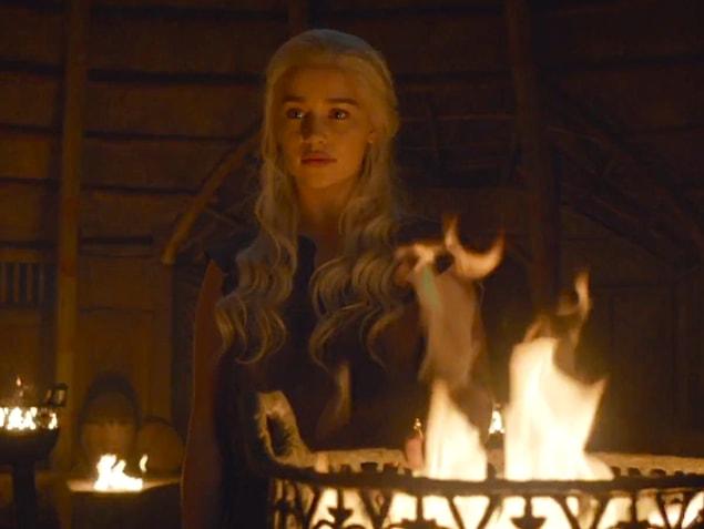 12. Daenerys Targaryen can eat a hot pocket straight from the microwave.