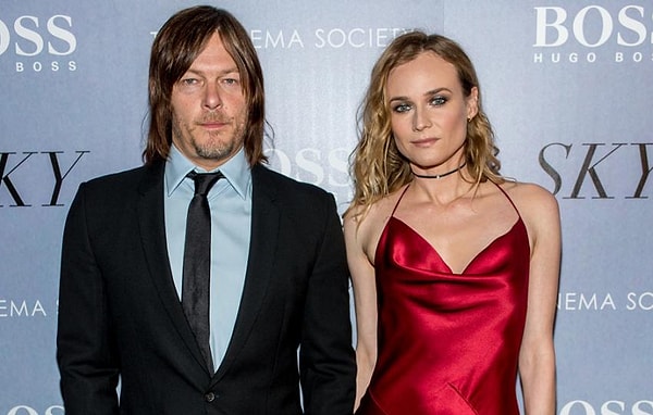 13. Диана Крюгер тоже в этом году впервые стала мамой - она родила дочь.