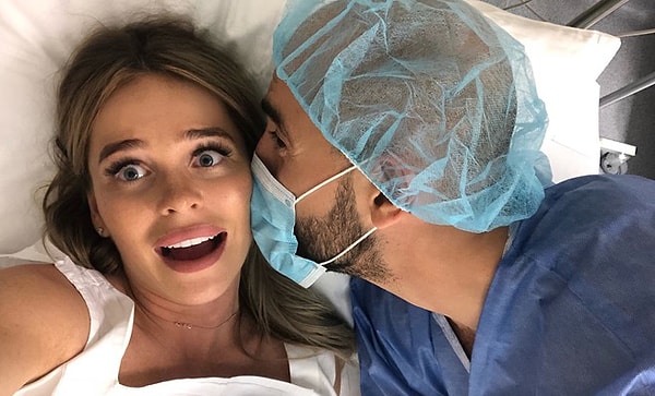 19. У Анны Хилькевич теперь тоже две дочери - наследница актрисы появилась на свет в августе.