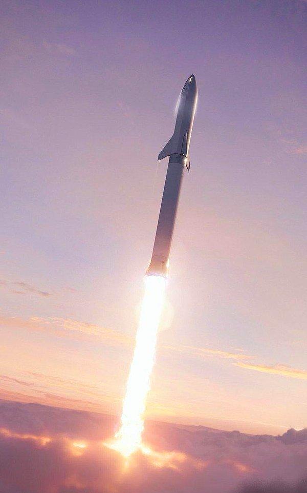 Bu yeni roketin uzaya 150 ton yük taşıyabileceği söyleniyor.