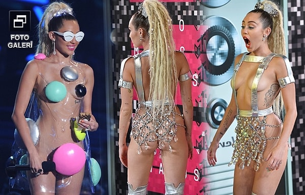 5. ...и безумные костюмы! Все это - Майли Сайрус!