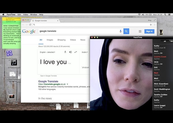 8. «Профайл» (Profile), 2018, записи экранов различных устройств