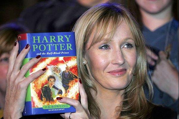 5. Harry Potter'ın yazarı J.K. Rowling'in ismi de takma. Kısaltılmış isimlerinden biri anneannesine ait.