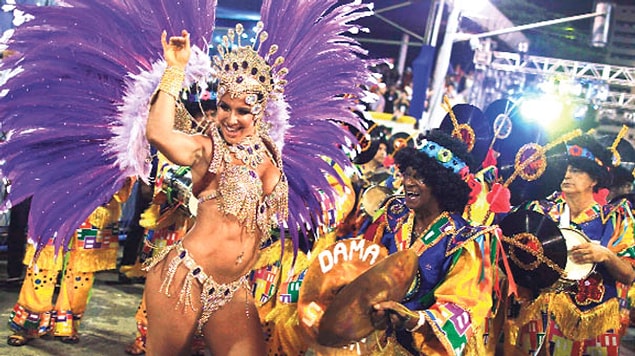 Rio Karnavalı çıktı!