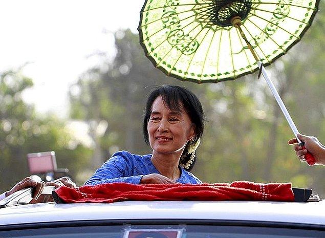 5. Aung San Suu Kyi: Genellemeleri yenen kadın