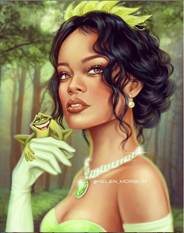 1. Рианна - принцесса Тиана