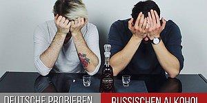 Немцы пробуют русский алкоголь