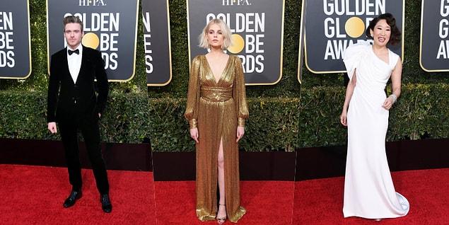 The Golden Globe red carpet was amazing...
