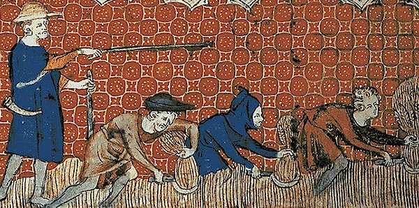 8. Что пропущено? "Ярем он барщины … Оброком легким заменил."