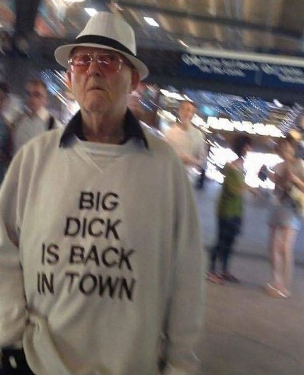 4. Смелый дедок :)