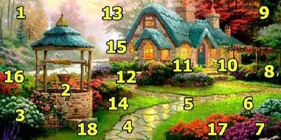 Тест: Выберите цифры на домике и получите полезный совет от волшебника