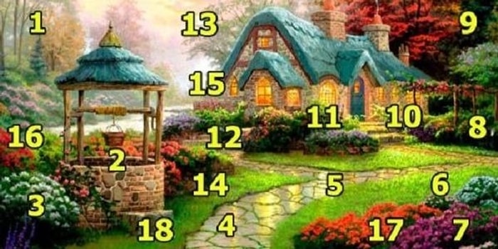 Тест: Выберите цифры на домике и получите полезный совет от волшебника