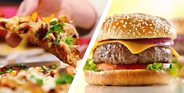 6. Предпочитаю бургер пицце