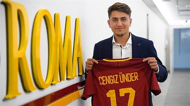 2017 yılında Başakşehir'den Roma'ya transfer olan Cengiz Ünder her geçen gün yükselişini sürdürmeye devam ediyor.