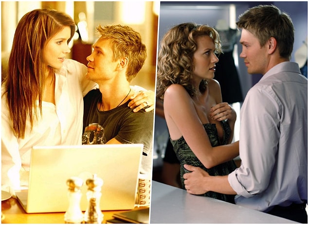 14. "One Tree Hill": Lucas, Brooke ve Peyton