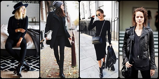 Asilliğin Rengi Siyaha Tutkun Olanlar İçin Birbirinden Güzel Kombin Önerileri