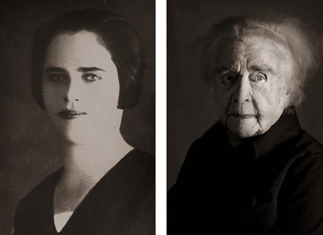 Ludmila Vysloužilová 23 yaşında / 101 yaşında