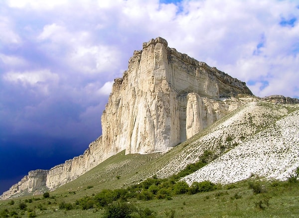 98. Белая скала Ак-Кая, Крым