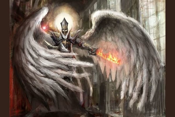 Ангел-воитель!