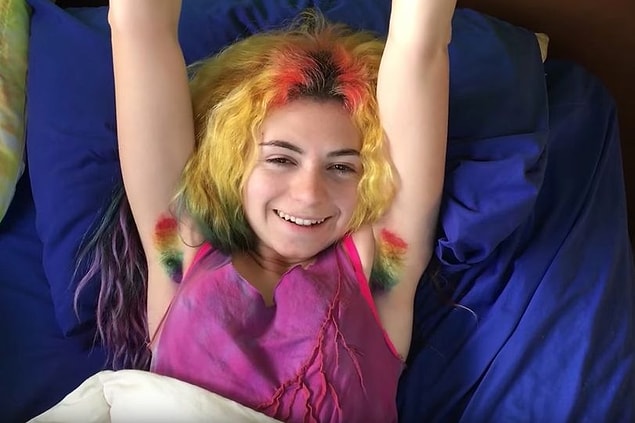 Unicorn armpit hair is the latest quirky trend!