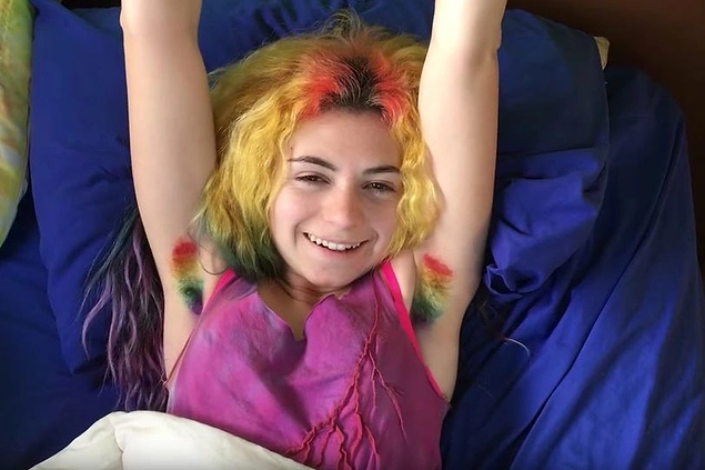 Put Some Color In Your Life Unicorn Armpit Hair Is Now A Thing