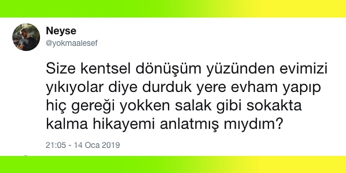 Kentsel Dönüşüm Nedeniyle Evinin Yıkılacağını Öğrenen Gencin Yanlış Anılaşılmalarla Dolu Kahkahalara Boğan Hikâyesi