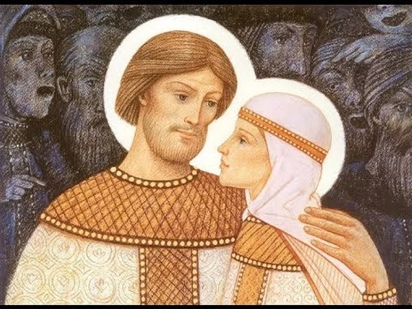 8. Где покоятся мощи Петра и Февронии, покровителей любви и брака?