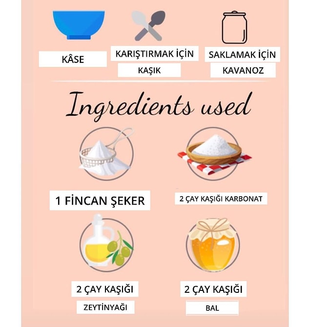 6. Evdeki malzemelerle kolaylıkla el ve ayak peeling'i yapmaya ne dersiniz?