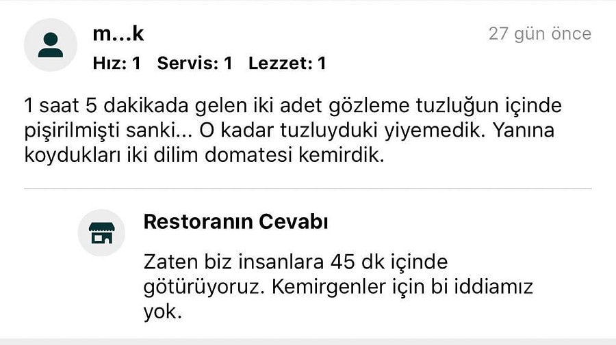 yemeksepeti nin asabi restoran sahiplerinden birbirinden atarli ve komik 15 cevap onedio com - instagramda yer bildirimi nasil yapilir net gozlem