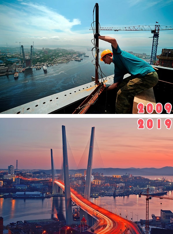 6. Золотой мост во Владивостоке