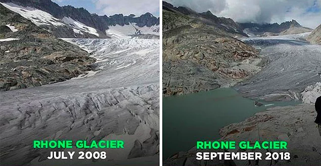 25 неудобных фото #10yearschallenge о том, как изменилась наша планета за 10 лет
