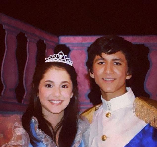 17. "Back when Ariana Grande and I 'dated' and did theater together."