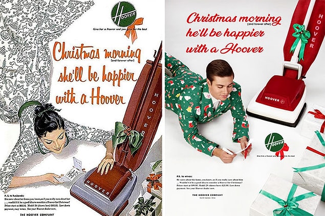 8. "Noel sabahında elektrikli süpürgeyle mutlu olacak."