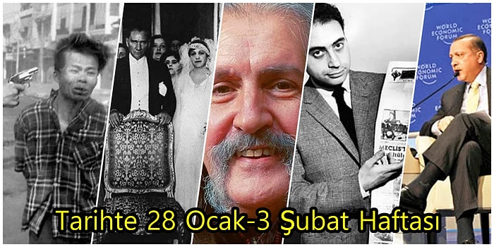 Abdi İpekçi Suikasti, Barış Manço'nun Vefatı, 'One Minute...' Tarihte 28 Ocak-3 Şubat Haftası ve Yaşanan Önemli Olaylar