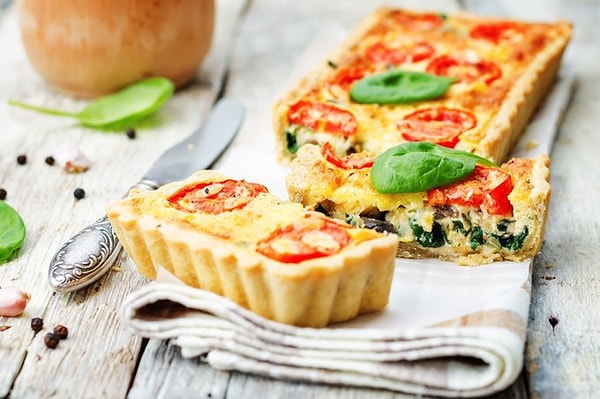 5. Съест ли веган блюдо под названием "киш с тофу и шпинатом"?