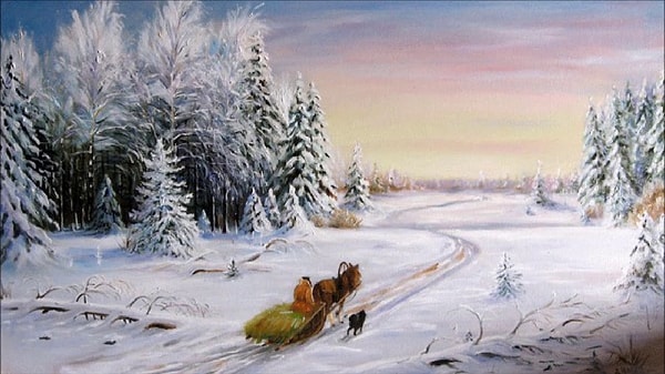 10. Строки: "Зима! Крестьянин, торжествуя" написал...