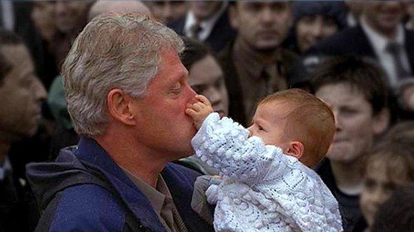 3. Bill Clinton'ın tarihte ilk kez burnunu sıkan Türk: Erkan Bebek