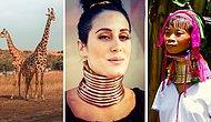 «Женщина-жираф» потратила 5 лет на то, чтобы вытянуть свою шею с помощью колец