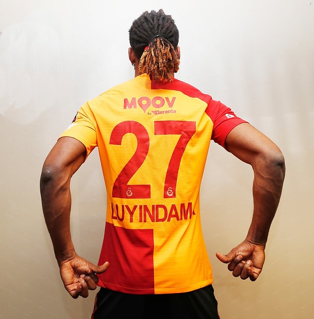 Luyindama 27 numaralı formayı giyecek!