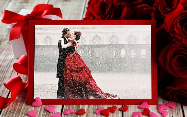 12. Рамка с вашим совместным фото: простой, но приятный жест