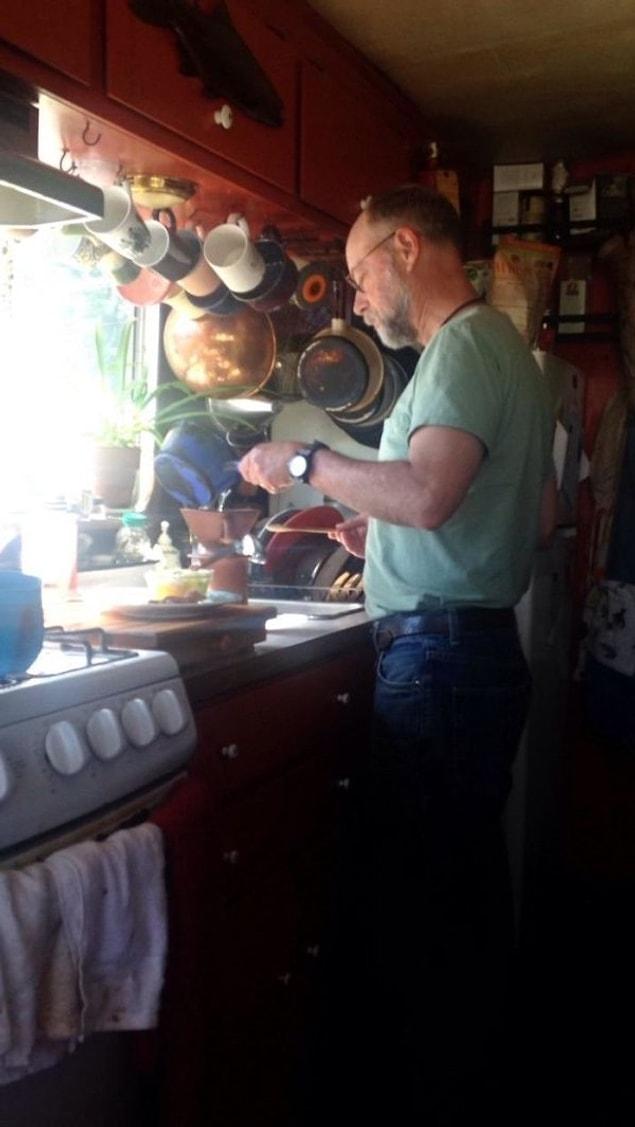 6. “Looked up to see my dad using the hot water from his soft boiled eggs to brew his coffee.”